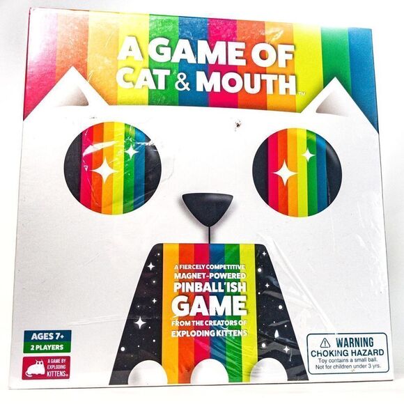 New A Game of Cat & Mouth 
Pinball-ish Exploding Kitten - Picture 2 of 6